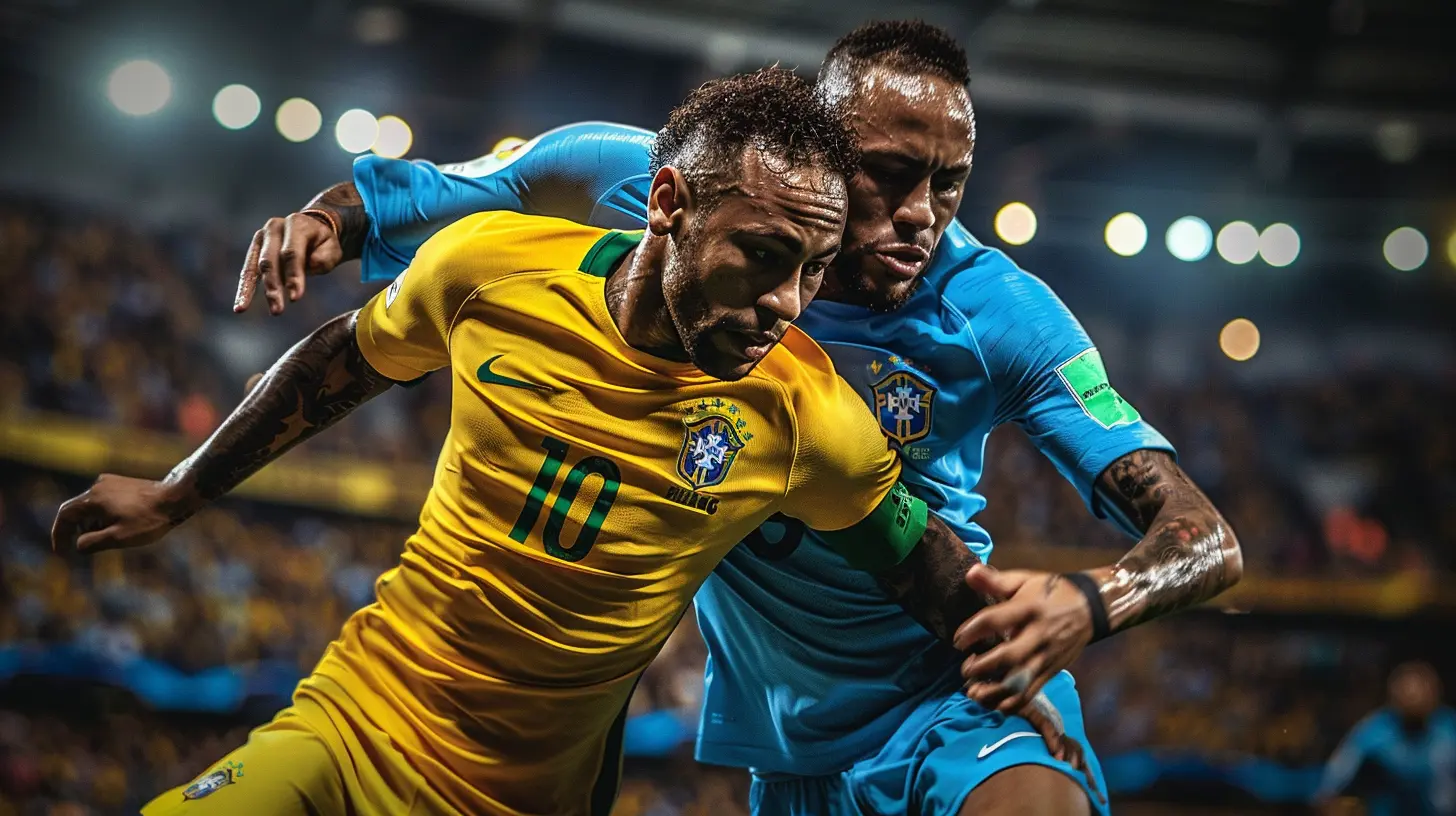 The Feud on the Pitch: Brazil vs. Uruguay and the Fight for Glory