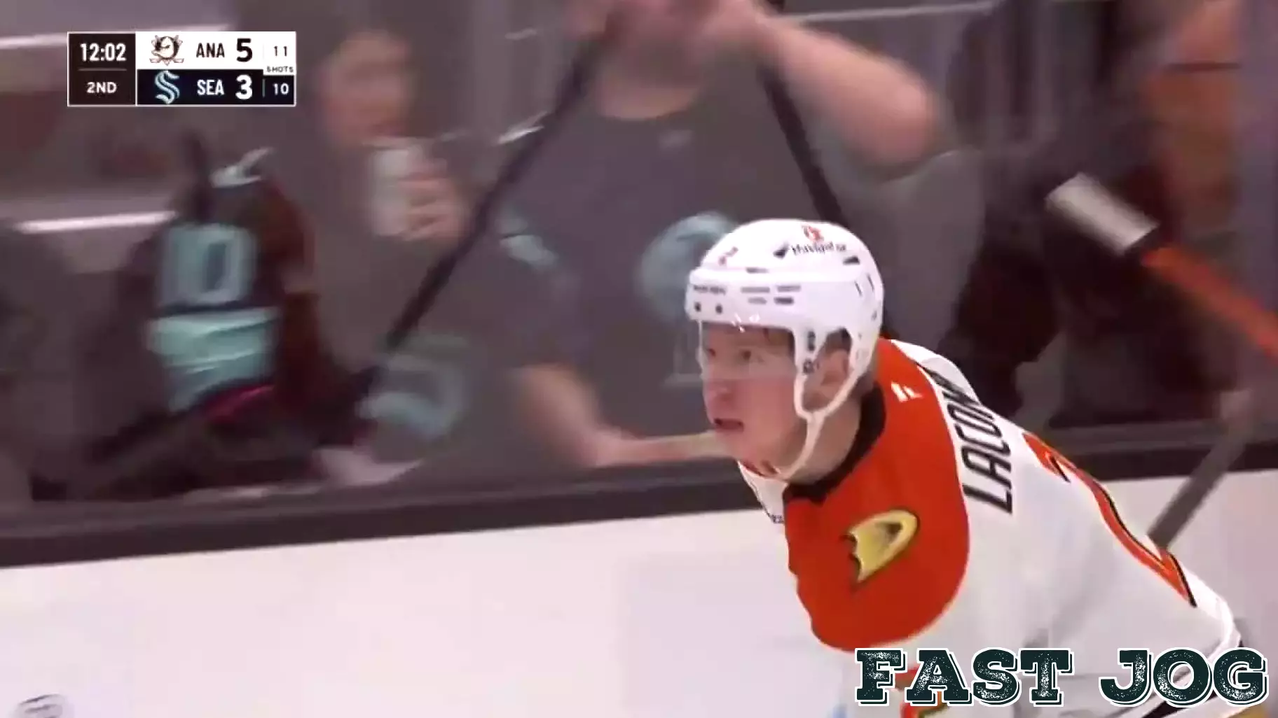 Jackson LaCombe Scores for Anaheim Ducks Against Seattle Kraken