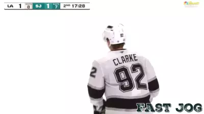 Brandt Clarke Scores Against San Jose Sharks